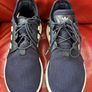 Gents Adidas Navy Laced Runner Trainers Uk Size 10. In Super Condition Image 4