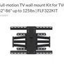 Tv Wall Mount Full Motion Image 4