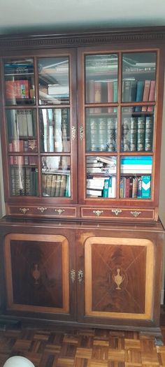 Large Mahogany Bookcase