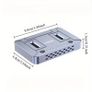 USB3. 2 Dual Disk NVME/SATA Dual Protocol Hard Drive Enclosure, Basic Offline Cloning and Copying Machine, Convenient External Storage, Quick Switching, Office Assistant, Suitable as a Gift, Data Cloning Machine, Fast File Transfer, Stylish Storage Image 5