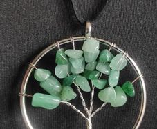 Tree of life natural stones necklace
