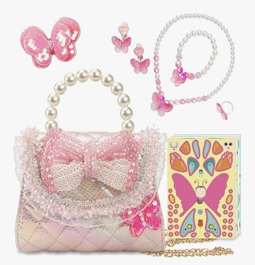 Butterfly handbag for little girls