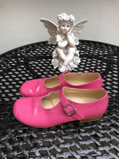 Panache fuchsia pink Mary Janes size Eu 33