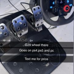 g29 logitech wheel perfect condition