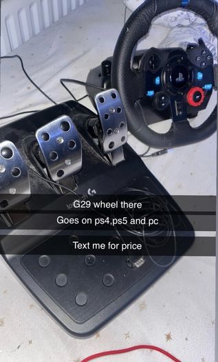 g29 logitech wheel perfect condition