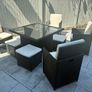garden furniture rattan cube Image 8