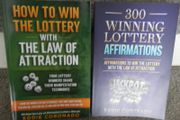 2 Paperbacks on Manifestation on Lottery Winning, by real winner 10 euro