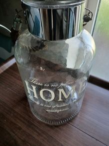 Large there is no place like Home Jar
