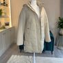 Ladies Oatmeal Hooded Coat from Vero Moda, Size Xs UK 6-8 / EU 34-36 Image 9