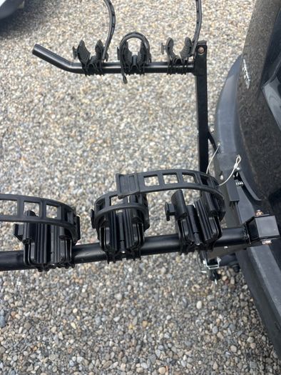 Bike carrier 3 bikes tow bar