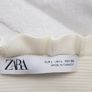 Zara Cropped Top BNWOT - Cream Image 2