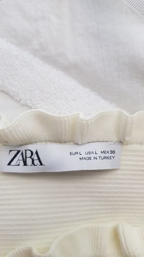 Zara Cropped Top BNWOT - Cream