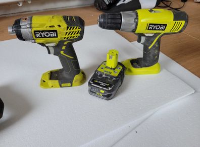 Ryobi One+ Comby Drill And Impact Driver With Battery