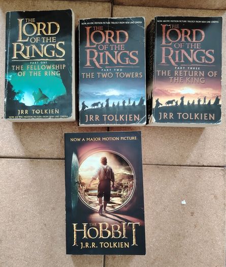 J.R.R. Tolkien 4-Book Film Tie-In Paperback Set (HarperCollins)