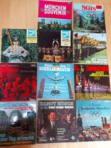 Vinyl Vintage German Marching Bands (11 LPs in total)