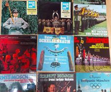 Vinyl Vintage German Marching Bands (11 LPs in total)