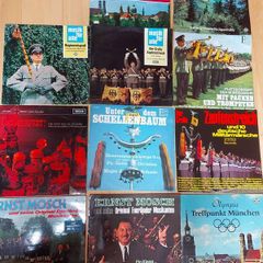 Vinyl Vintage German Marching Bands (11 LPs in total)