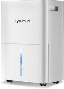 16L Dehumidifiers for Home Damp, Compressor Dehumidifier with Digital Humidity Display, Laundry & Sleep Modes, Water Tank & Drain Hose, 24H Timer, Child Lock, Portable Air Dryer for Bedroom