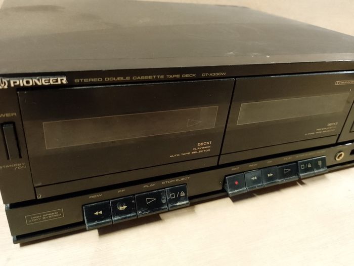 Pioneer CT-X330W double cassette player