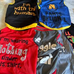 Dog tops size medium