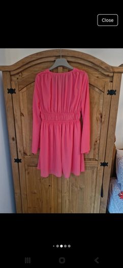 In The Style Coral Pink Dress