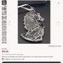 Waterford Crystal Seahorse Pendant Image 10