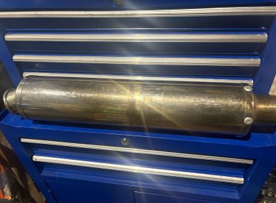 slip on exhaust can