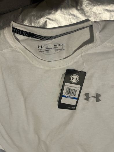 under armour threadborne heatgear t shirt size xl