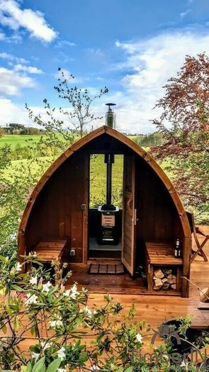Outdoor Saunas for sale - Barrel Saunas