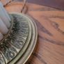 Mid-century italian brass & marble lamp Image 5