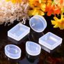 FREE EXPRESS SHIPPING 43 PCS Clear Jewelry Silicone Molds Set Water Wave Casting Mold Set Included 22 PCS Jewelry Resin Casting Mold and 3 Style Accessories for Jewelry Craft Making DIY Image 4
