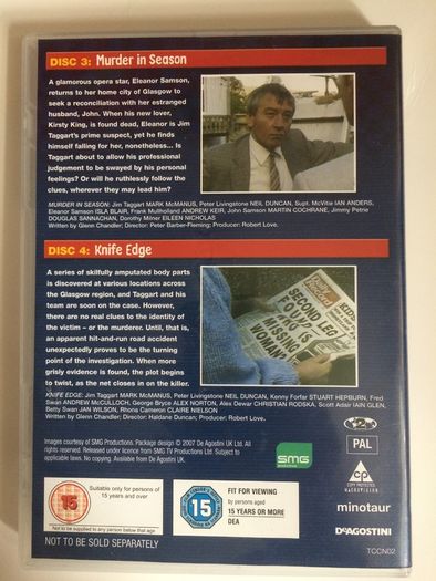 Taggart [1985] Series 1 (Mark McManus) [TV DVD Boxsets]