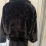 Faux Fur Short Jacket in Black - Size S Image 4