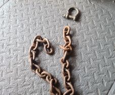 heavy duty chain and shackle