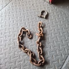 heavy duty chain and shackle