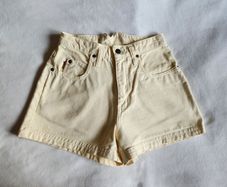 l.e.i. butter yellow Denim Shorts