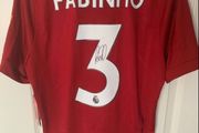 BNWT Liverpool 19/20 Original Premiership winning NB signed Fabinho jersey with COA