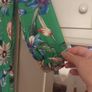 Green Floral Dress Image 6