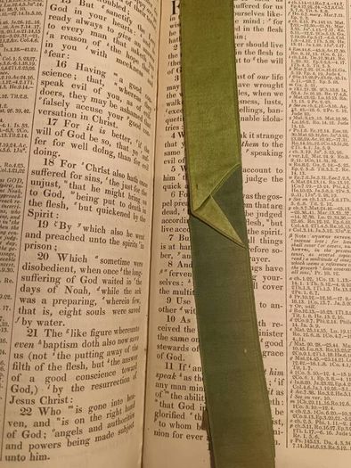 1846 Rare Miniature Quarto Bible
