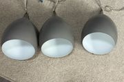 Three hanging lights brand new never used
