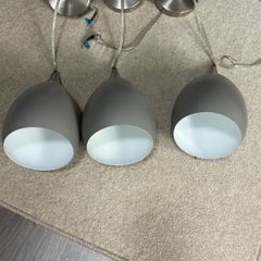 Three hanging lights brand new never used