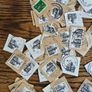 Ireland Big Used Stamp Lot and Old Killarney Postcard Image 4