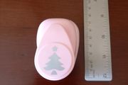 Christmas tree paper punch