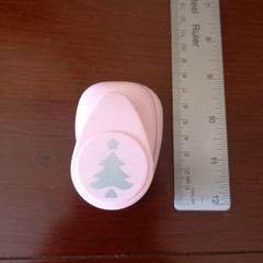 Christmas tree paper punch