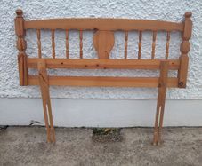 Pine Bed End
