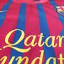 Barcelona Football Club Home Jersey 2011 to 2012 Large Adult Nike Image 6