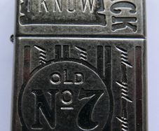 Vintage Zippo Jack Daniel's Jd I Know Jack Armor Zippo Lighter