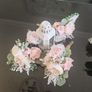 wedding pew ends decor Image 3