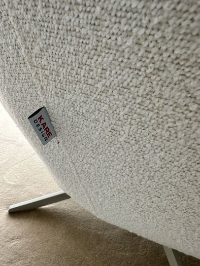 Kare Design - Nimi Boucle Swivel Armchair
