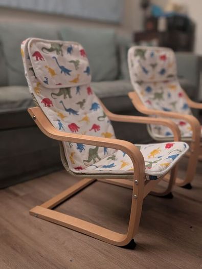 IKEA Poang Kids Mini Armchairs